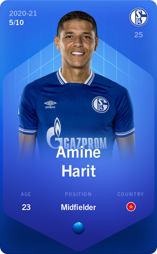 Sorare - Sorare Official - Amine Harit 2020-21 • Super Rare 5/10 - NFT # 43186191874439525191477691298074301589640455320852615082802249923549545914552