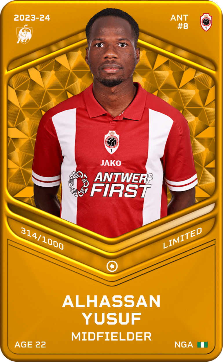 Alhassan Yusuf 2023-24 • Limited 314/1000