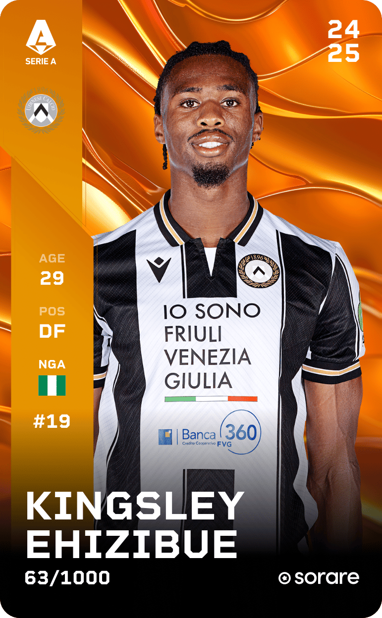 Kingsley Ehizibue 2024-25 • Limited 63/1000