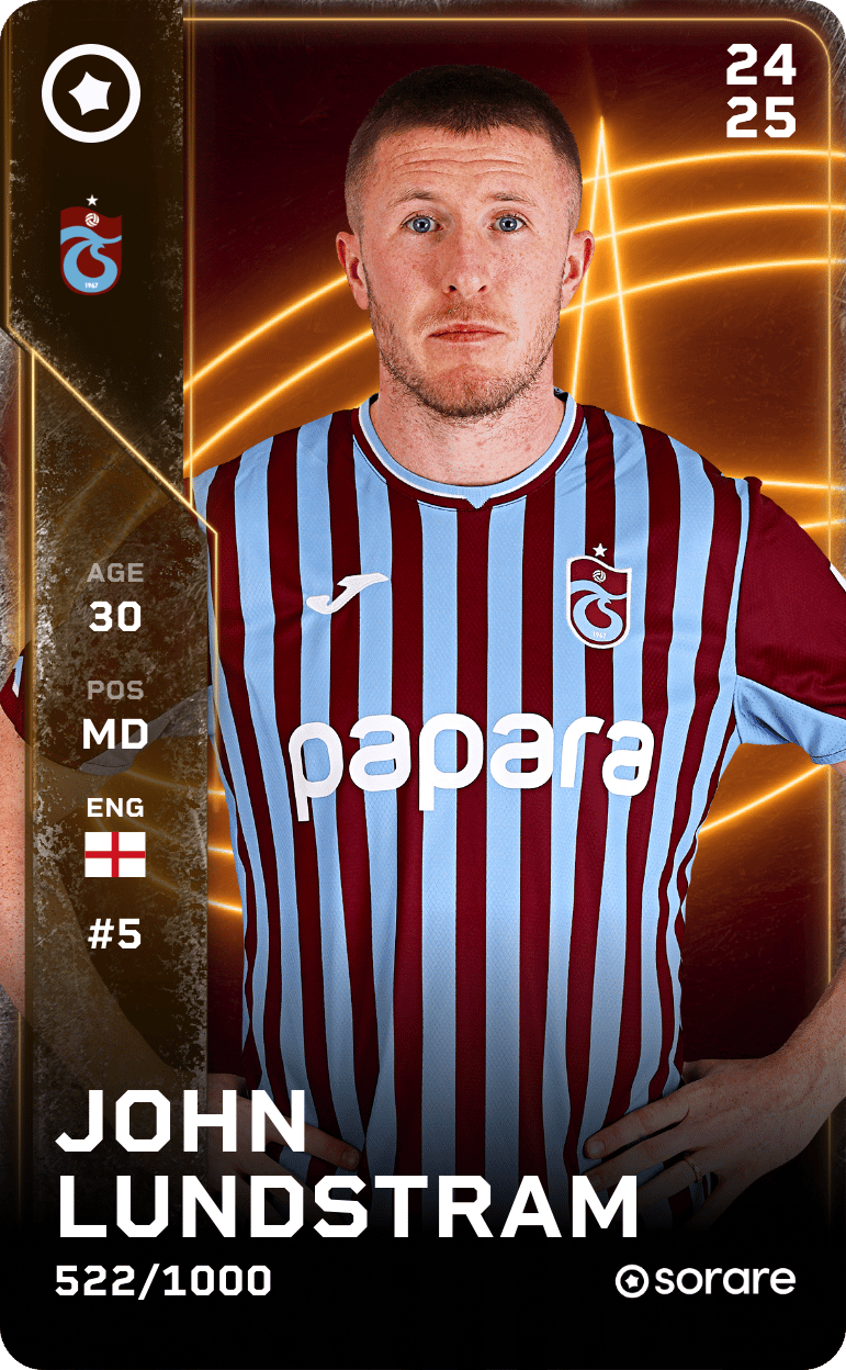 John Lundstram 2024-25 • Limited 522/1000