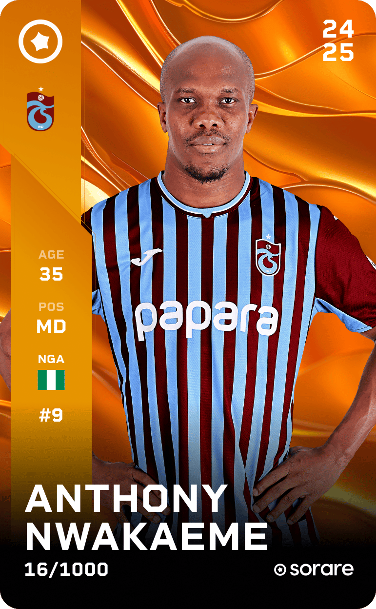 Anthony Nwakaeme 2024-25 • Limited 16/1000
