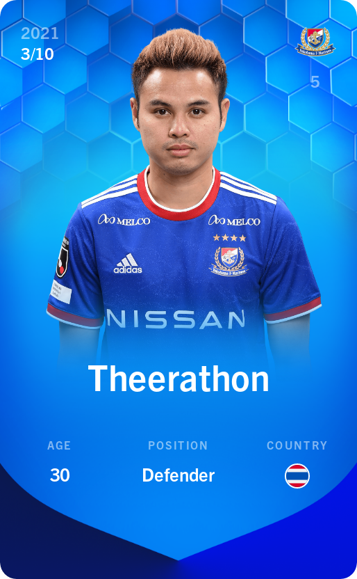 Sorare - Sorare Official - Theerathon 2021-22 • Super Rare 3/10 - NFT # 49443047371239480673517073191153168209883695949109980962829082237955166642386