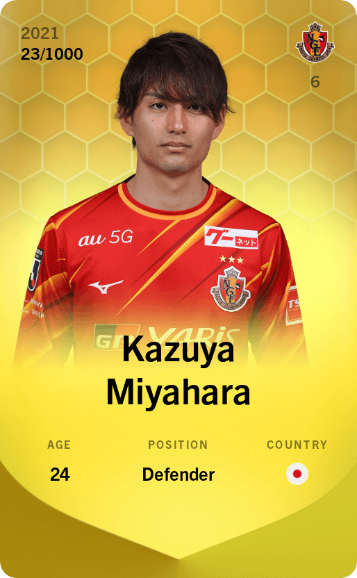 Kazuya Miyahara 2021-22 • Limited 23/1000