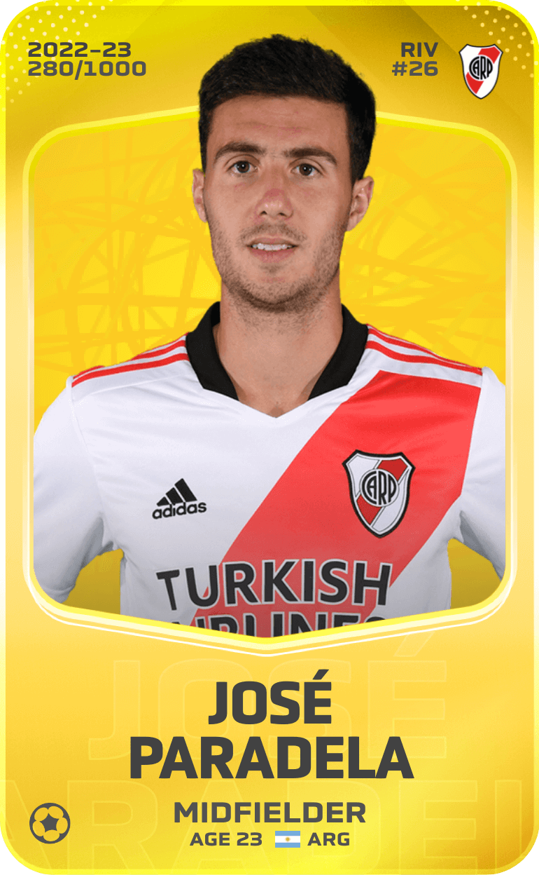 José Paradela 2022-23 • Limited 280/1000