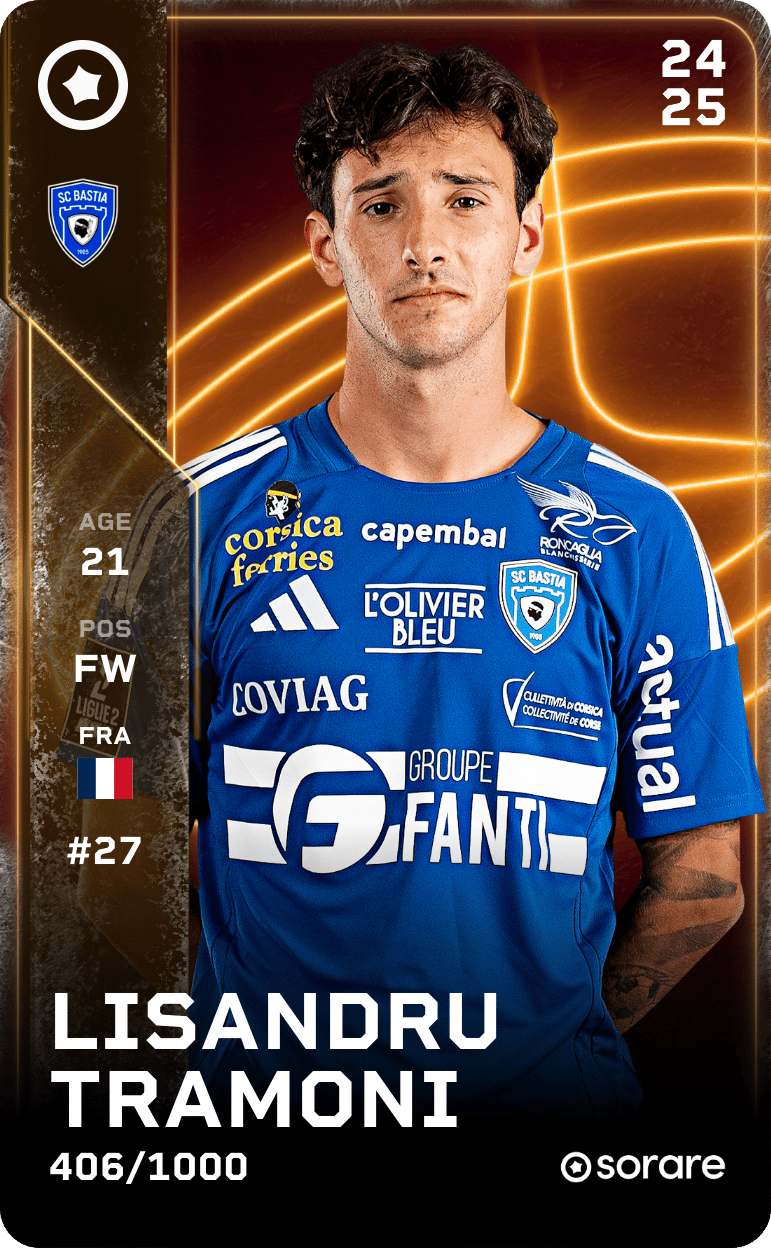 Lisandru Tramoni 2024-25 • Limited 406/1000