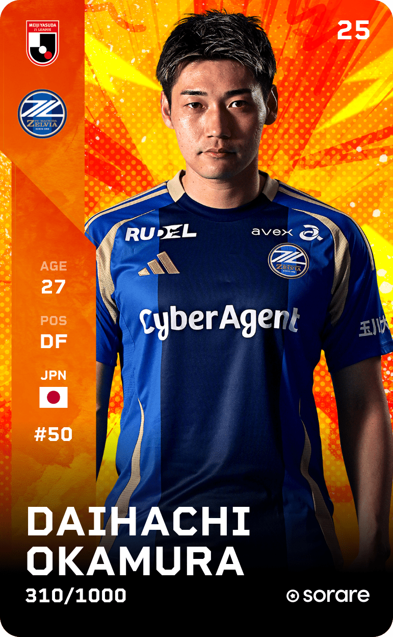 Daihachi Okamura 2025-26 • Limited 310/1000