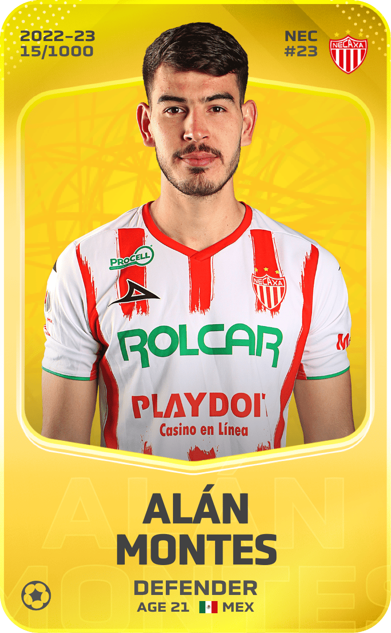 Alán Montes 2022-23 • Limited 15/1000