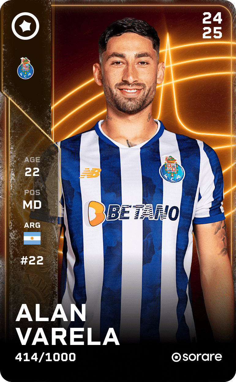 Alan Varela 2024-25 • Limited 414/1000