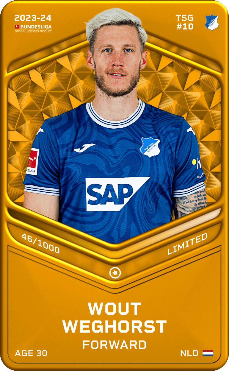Wout Weghorst 2023-24 • Limited 46/1000