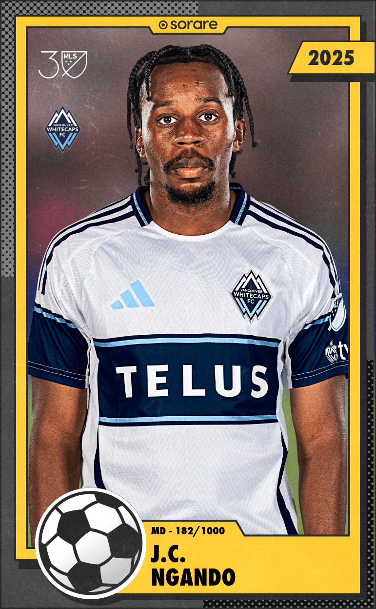 Jean-Claude Ngando 2025-26 • Limited 182/1000