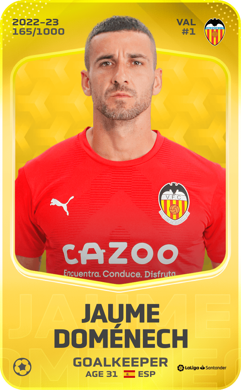 Jaume Doménech 2022-23 • Limited 165/1000
