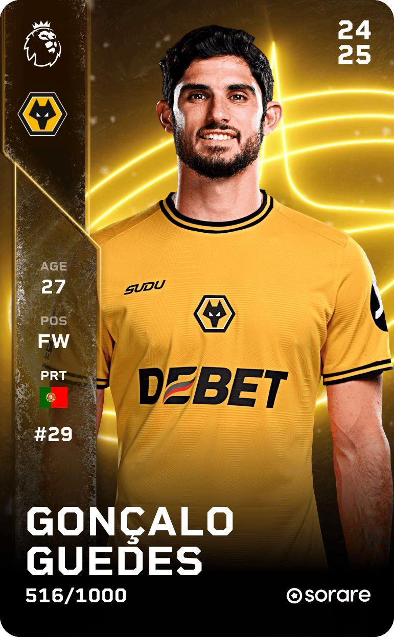 Gonçalo Guedes 2024-25 • Limited 516/1000