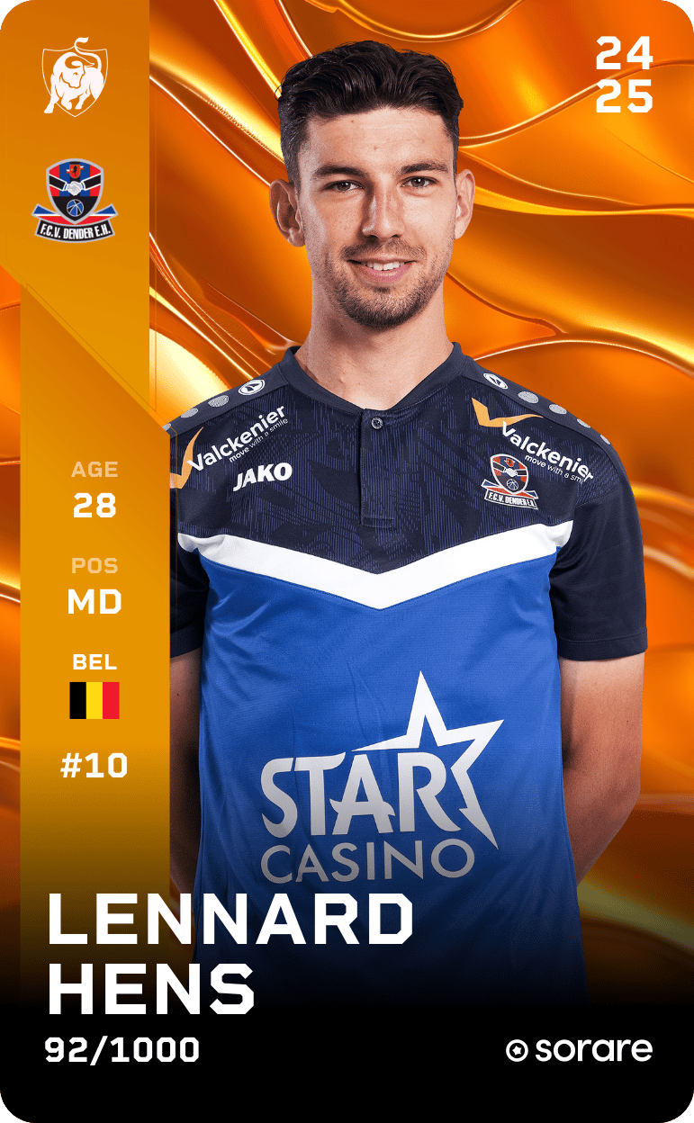 Lennard Hens 2024-25 • Limited 92/1000