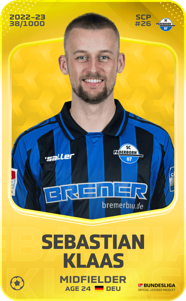 Sebastian Klaas 2022-23 • Limited 38/1000