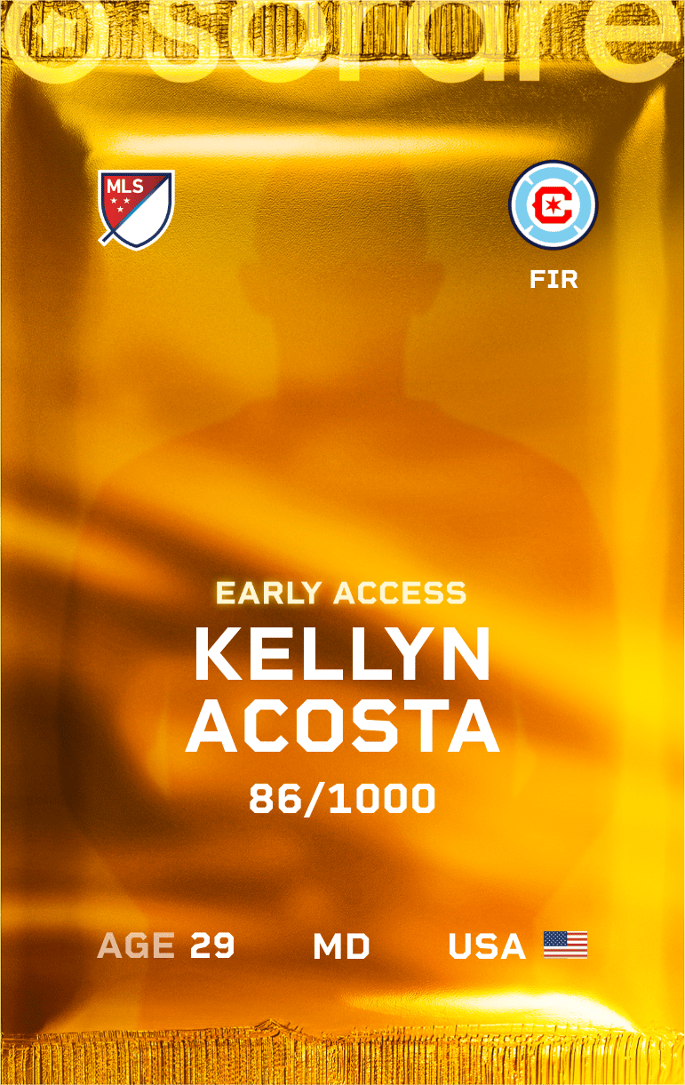 Kellyn Acosta 2025-26 • Limited 86/1000