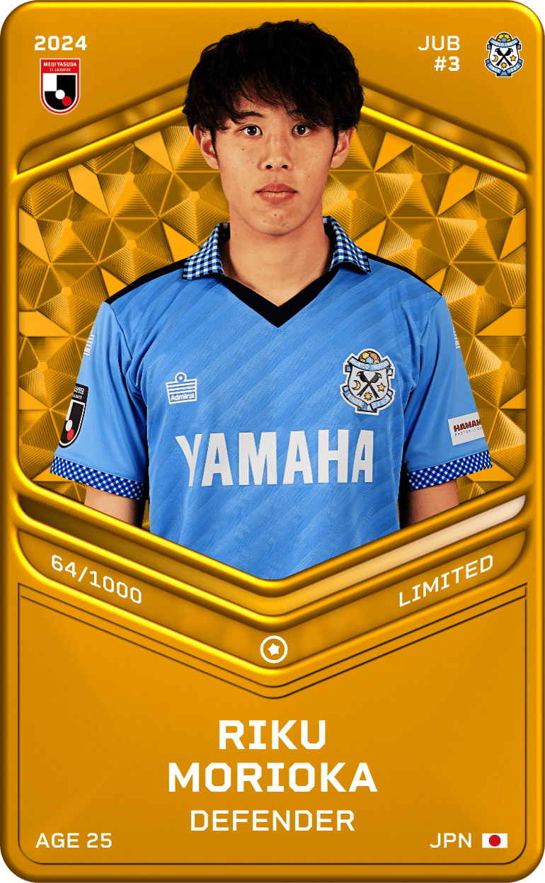 Riku Morioka 2024-25 • Limited 64/1000