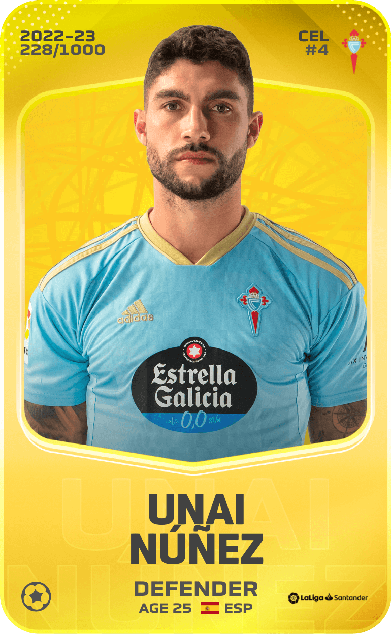 Unai Núñez 2022-23 • Limited 228/1000