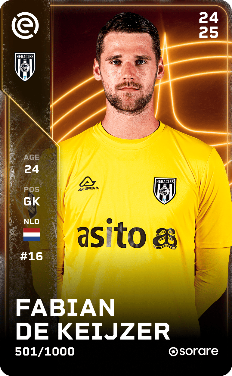 Fabian de Keijzer 2024-25 • Limited 501/1000
