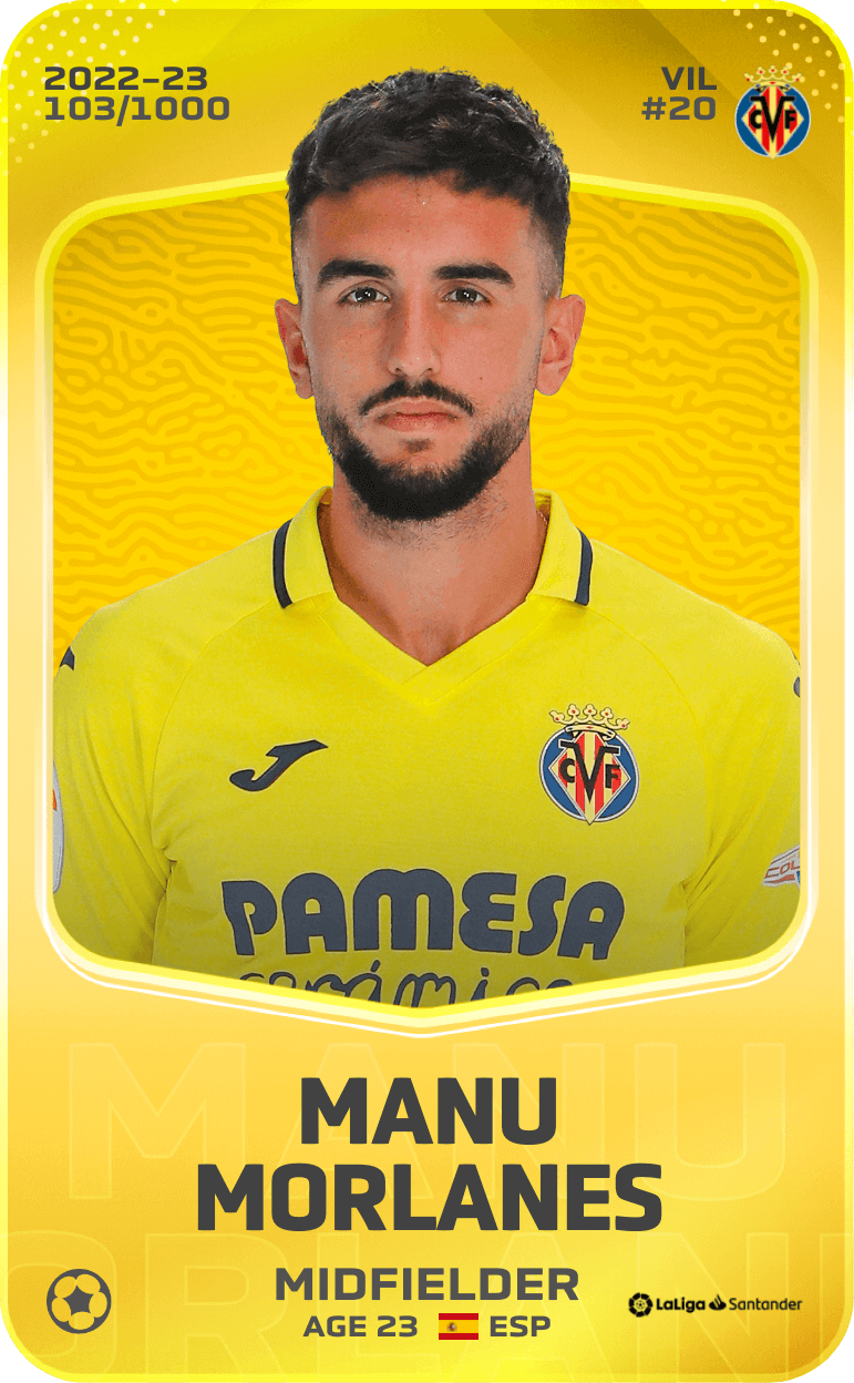 Manu Morlanes 2022-23 • Limited 103/1000