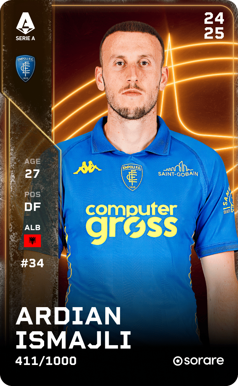 Ardian Ismajli 2024-25 • Limited 411/1000