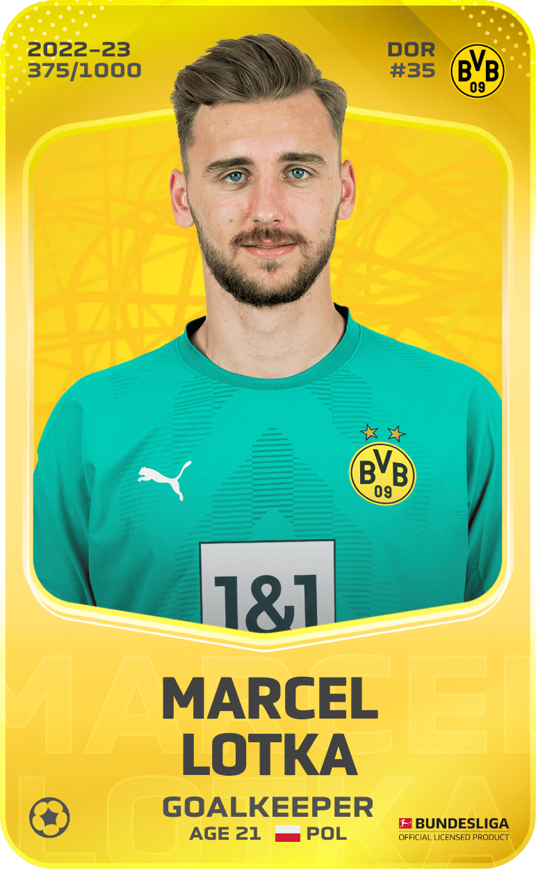 Marcel Lotka 2022-23 • Limited 375/1000