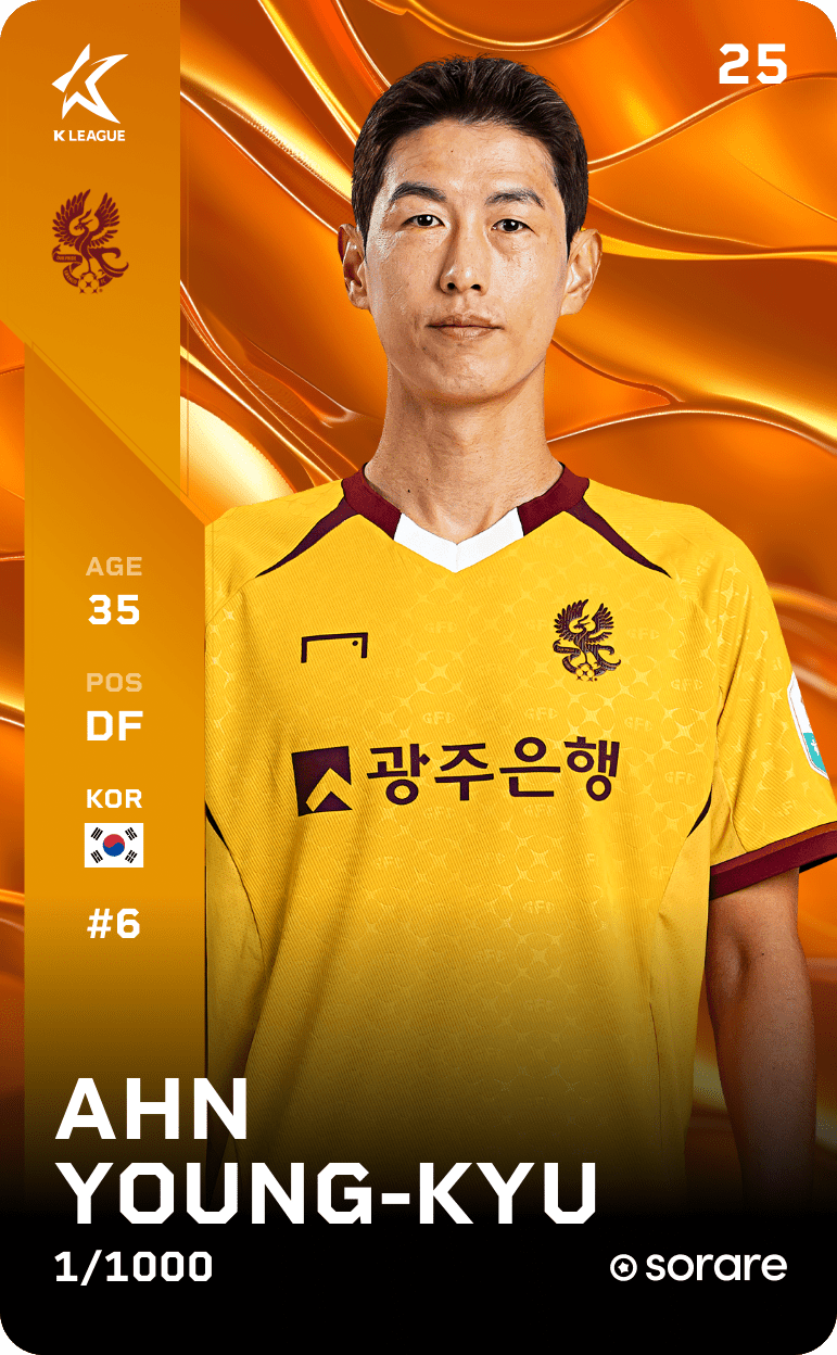Ahn Young-Gyu 2025-26 • Limited 1/1000