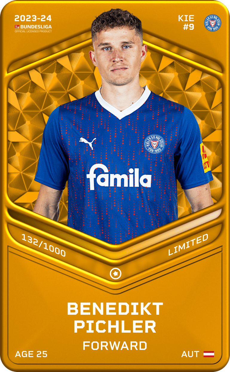 Benedikt Pichler 2023-24 • Limited 132/1000