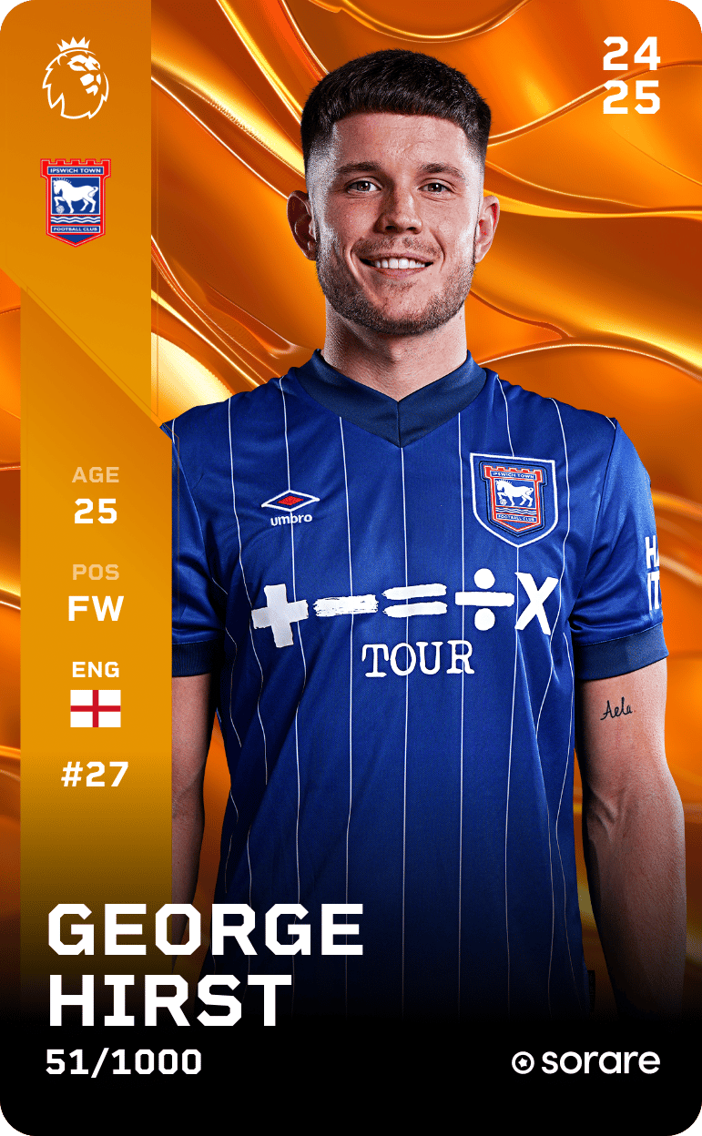 George Hirst 2024-25 • Limited 51/1000