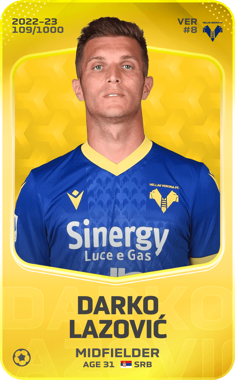 Darko Lazović 2022-23 • Limited 109/1000