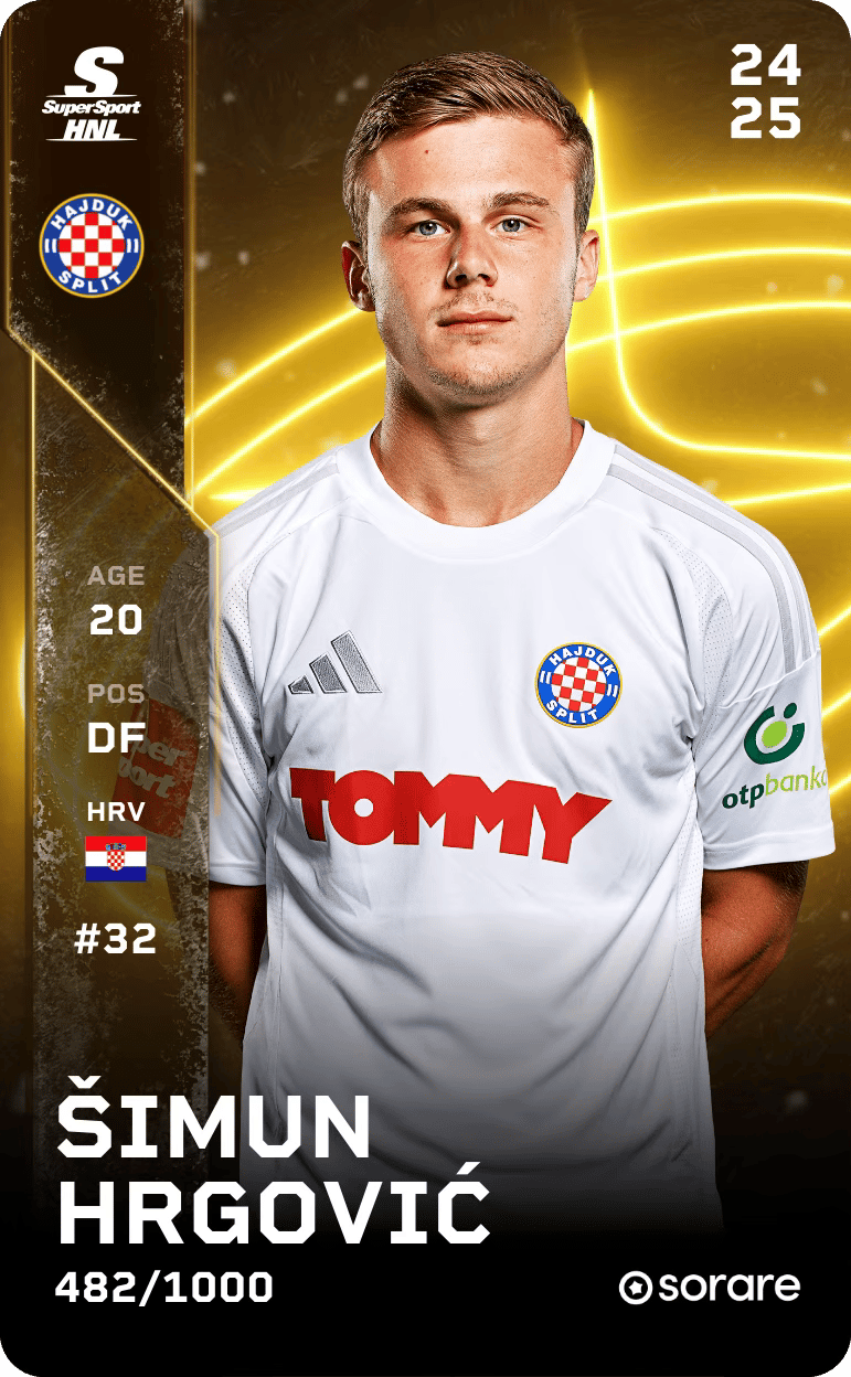 Šimun Hrgović 2024-25 • Limited 482/1000