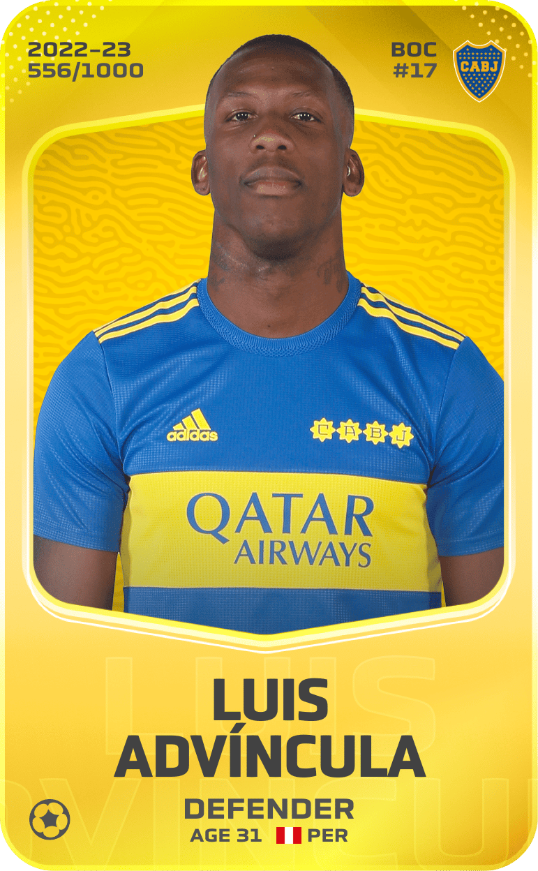 Luis Advíncula 2022-23 • Limited 556/1000