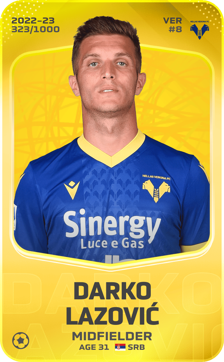 Darko Lazović 2022-23 • Limited 323/1000