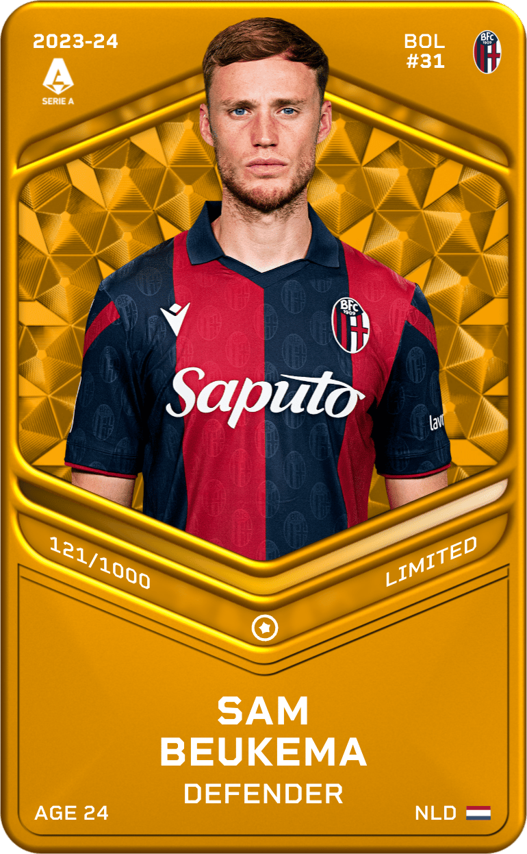 Sam Beukema 2023-24 • Limited 121/1000