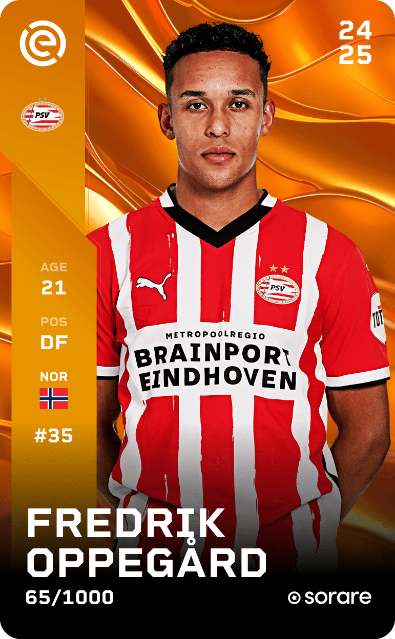 Fredrik Oppegård 2024-25 • Limited 65/1000