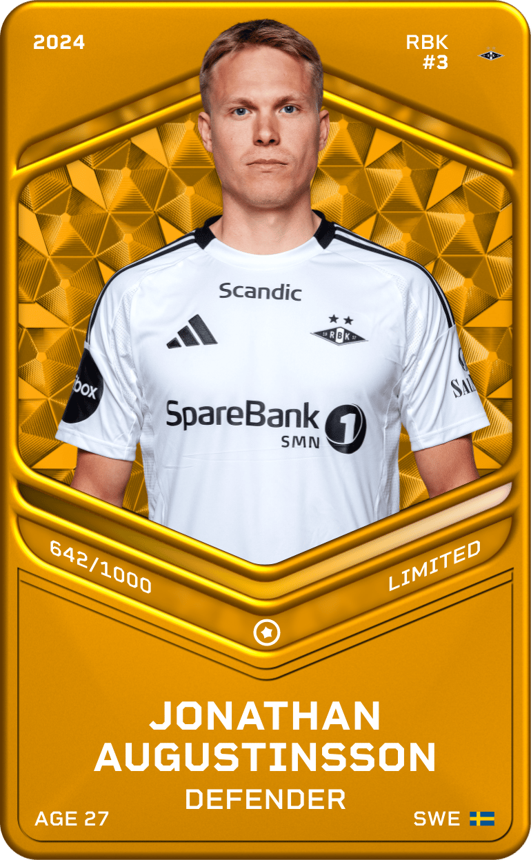 Jonathan Augustinsson 2024-25 • Limited 642/1000