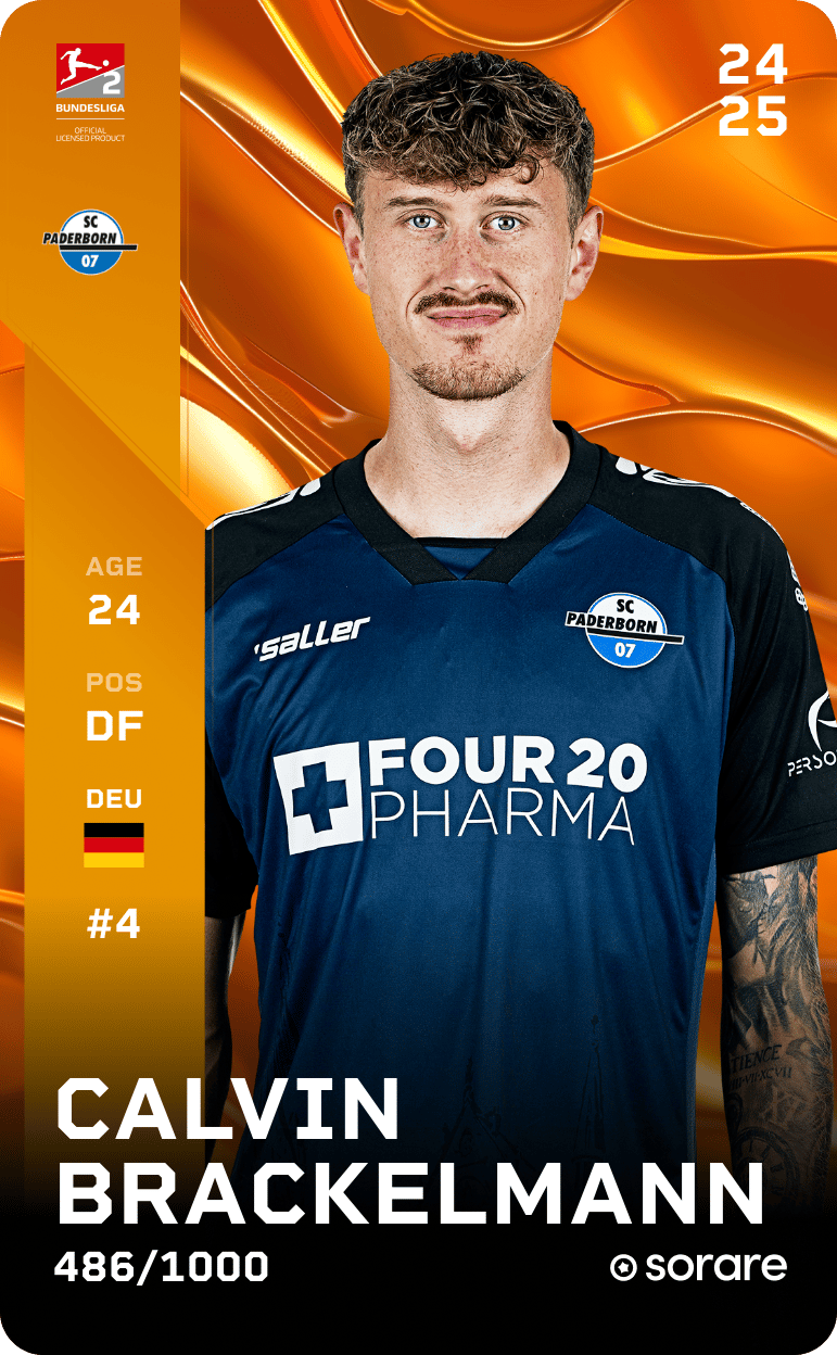 Calvin Brackelmann 2024-25 • Limited 486/1000