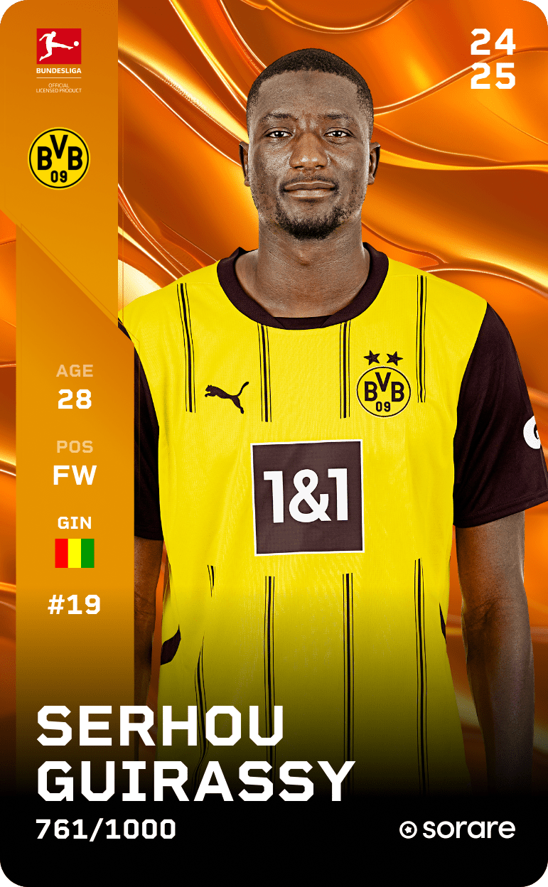 Serhou Guirassy 2024-25 • Limited 761/1000