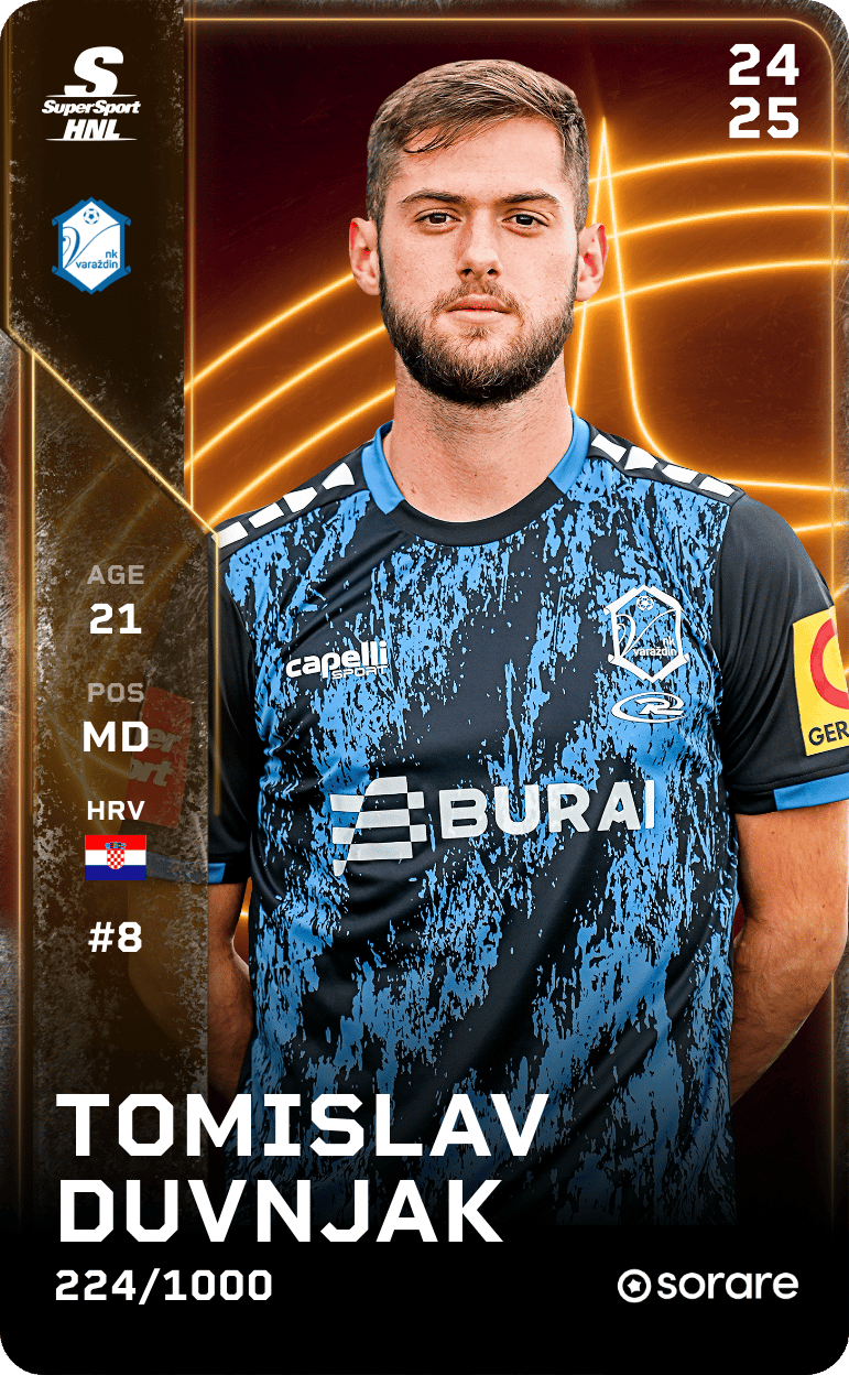 Tomislav Duvnjak 2024-25 • Limited 224/1000