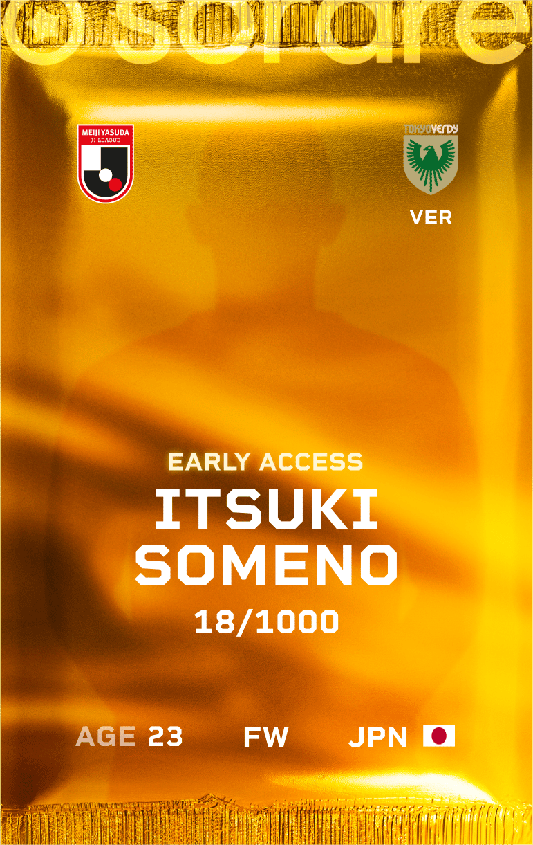 Itsuki Someno 2025-26 • Limited 18/1000