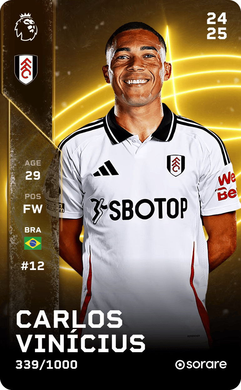 Carlos Vinícius 2024-25 • Limited 339/1000
