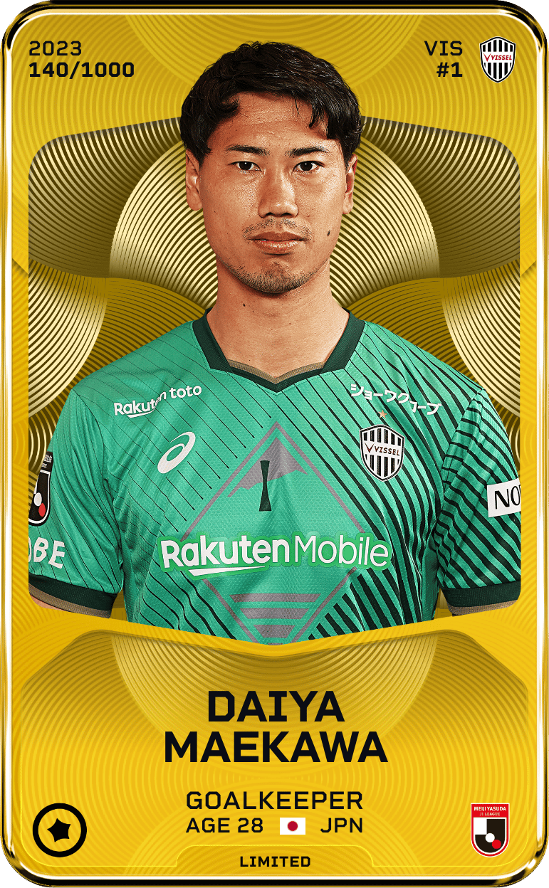 Daiya Maekawa 2023-24 • Limited 140/1000