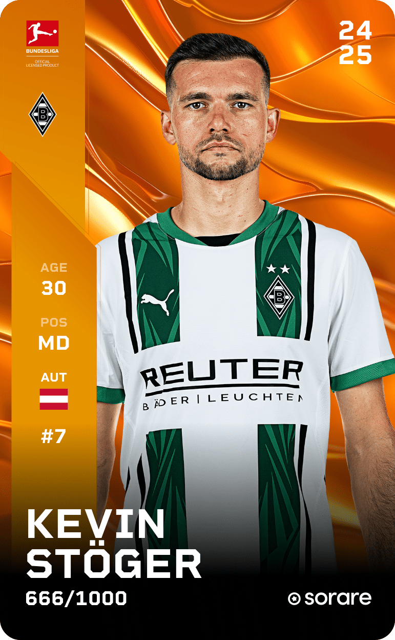 Kevin Stöger 2024-25 • Limited 666/1000