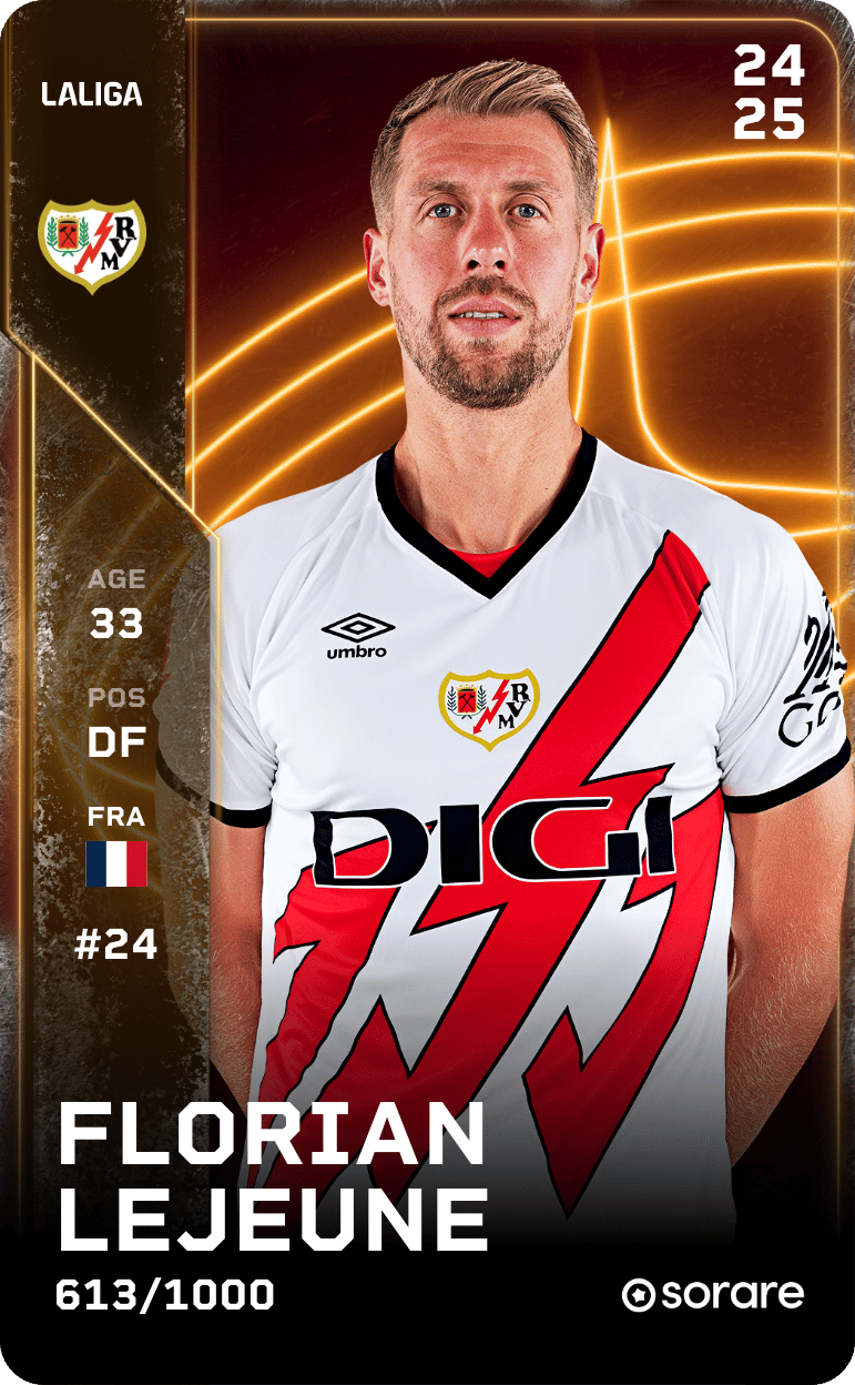 Florian Lejeune 2024-25 • Limited 613/1000