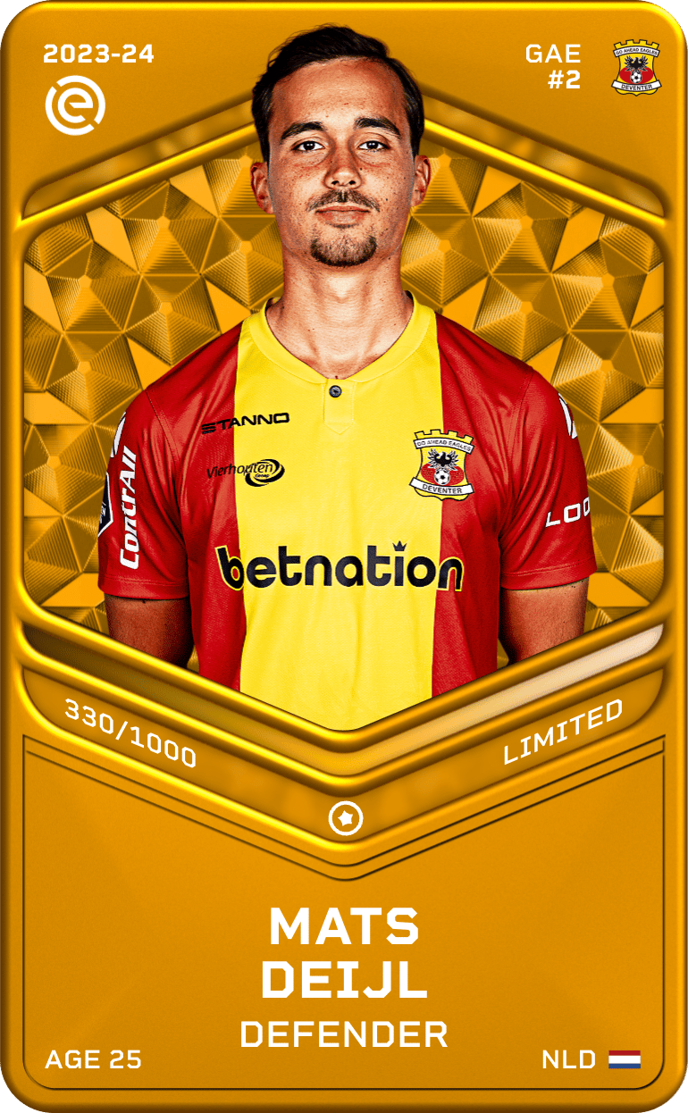 Mats Deijl 2023-24 • Limited 330/1000