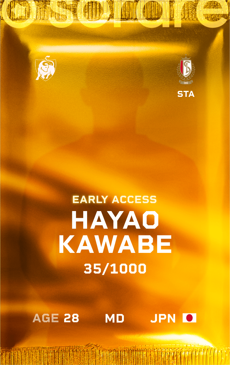 Hayao Kawabe 2024-25 • Limited 35/1000