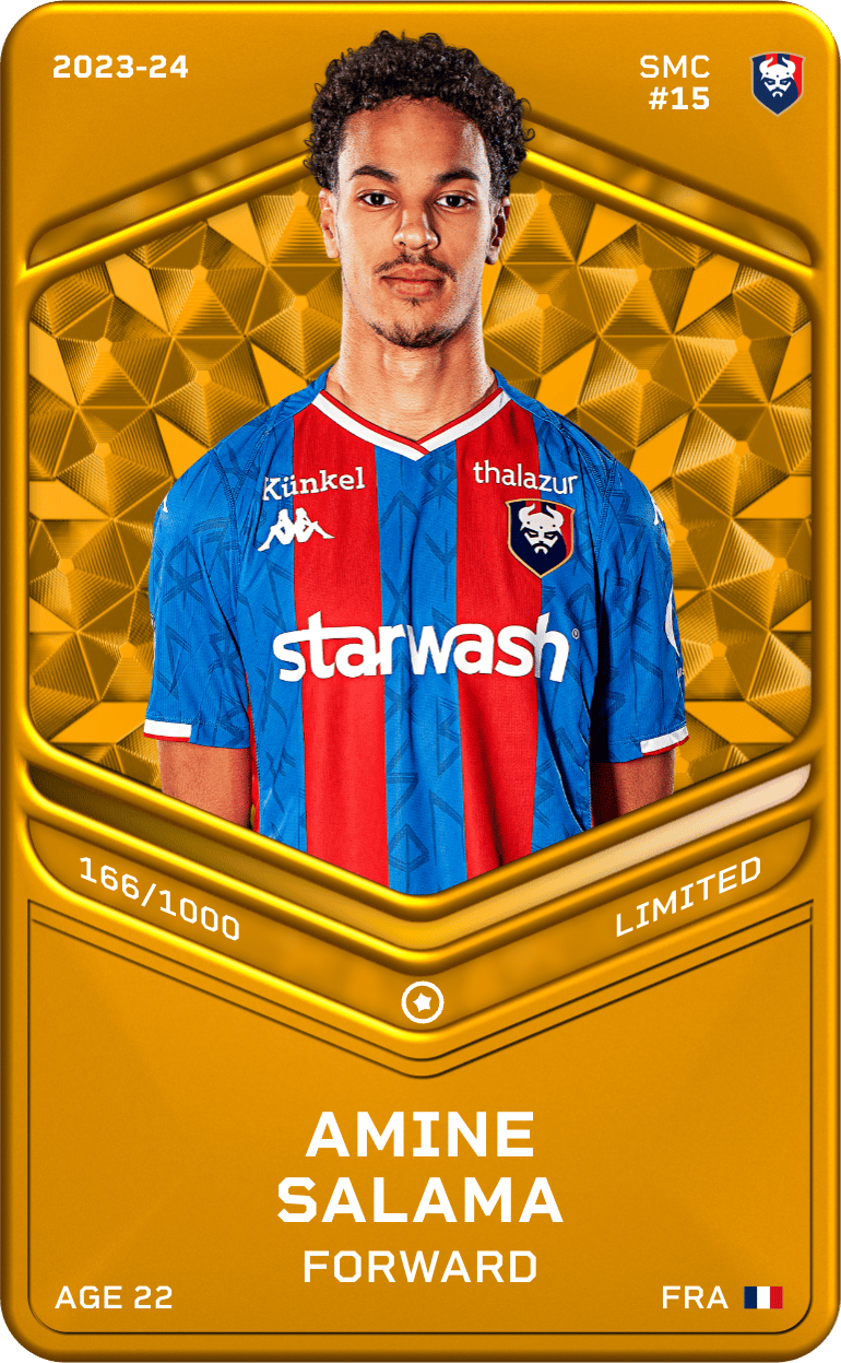 Amine Salama 2023-24 • Limited 166/1000