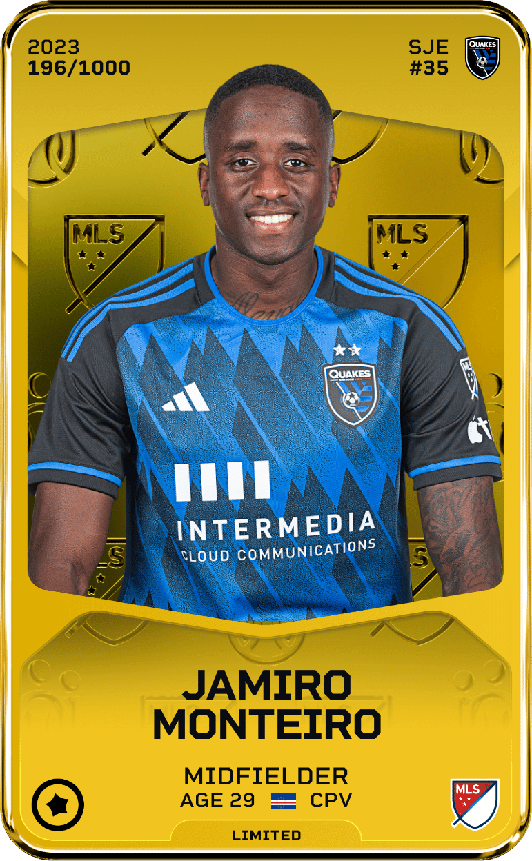 Jamiro Monteiro 2023-24 • Limited 196/1000
