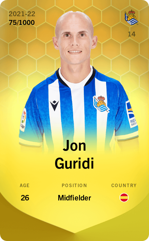 Jon Guridi 2021-22 • Limited 75/1000