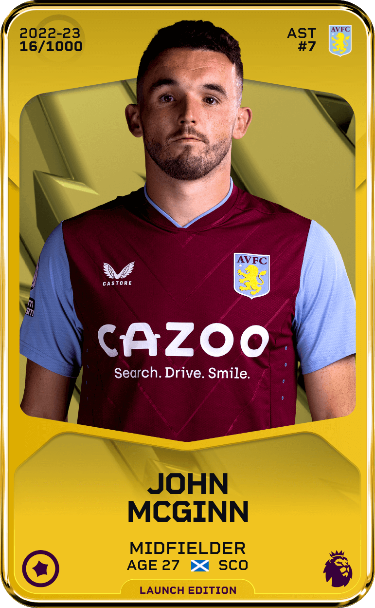 John  McGinn 2022-23 • Limited 16/1000