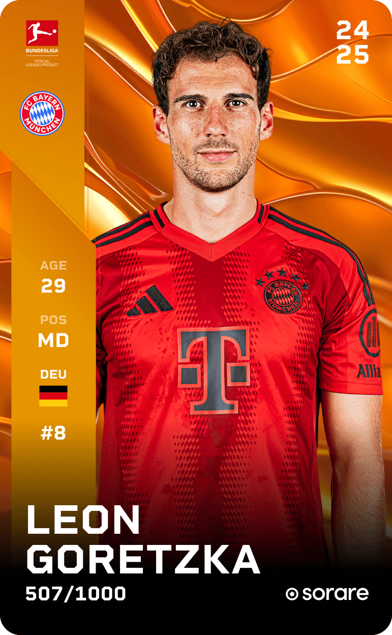 Leon Goretzka 2024-25 • Limited 507/1000